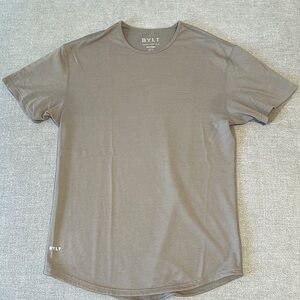 Men’s Large BYLT Basics Drop Cut Short Sleeve T-Shirt - Olive Green